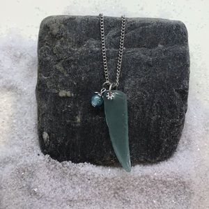 Sea glass necklace